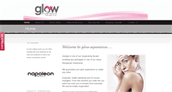 Desktop Screenshot of glowexperience.com